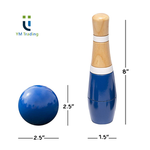 Skittles <span class=keywords><strong>professionali</strong></span> in legno per <span class=keywords><strong>bocce</strong></span> <span class=keywords><strong>da</strong></span> giardino buona vendita di legno <span class=keywords><strong>gioco</strong></span> della palla <span class=keywords><strong>da</strong></span> Bowling - Product Image 2