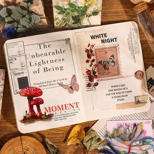 Pegatinas Decorativas para Diario Creativo con Diseños de Flores, Mariposas y Mascotas, Material para Manualidades, 40 Hojas - Product Image 3