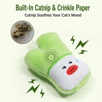 En stock, vente en gros, jouet interactif pour chat en peluche personnalisé, en forme d'oignon, d'ail, de cactus ou de catnip, pour chatons et chats