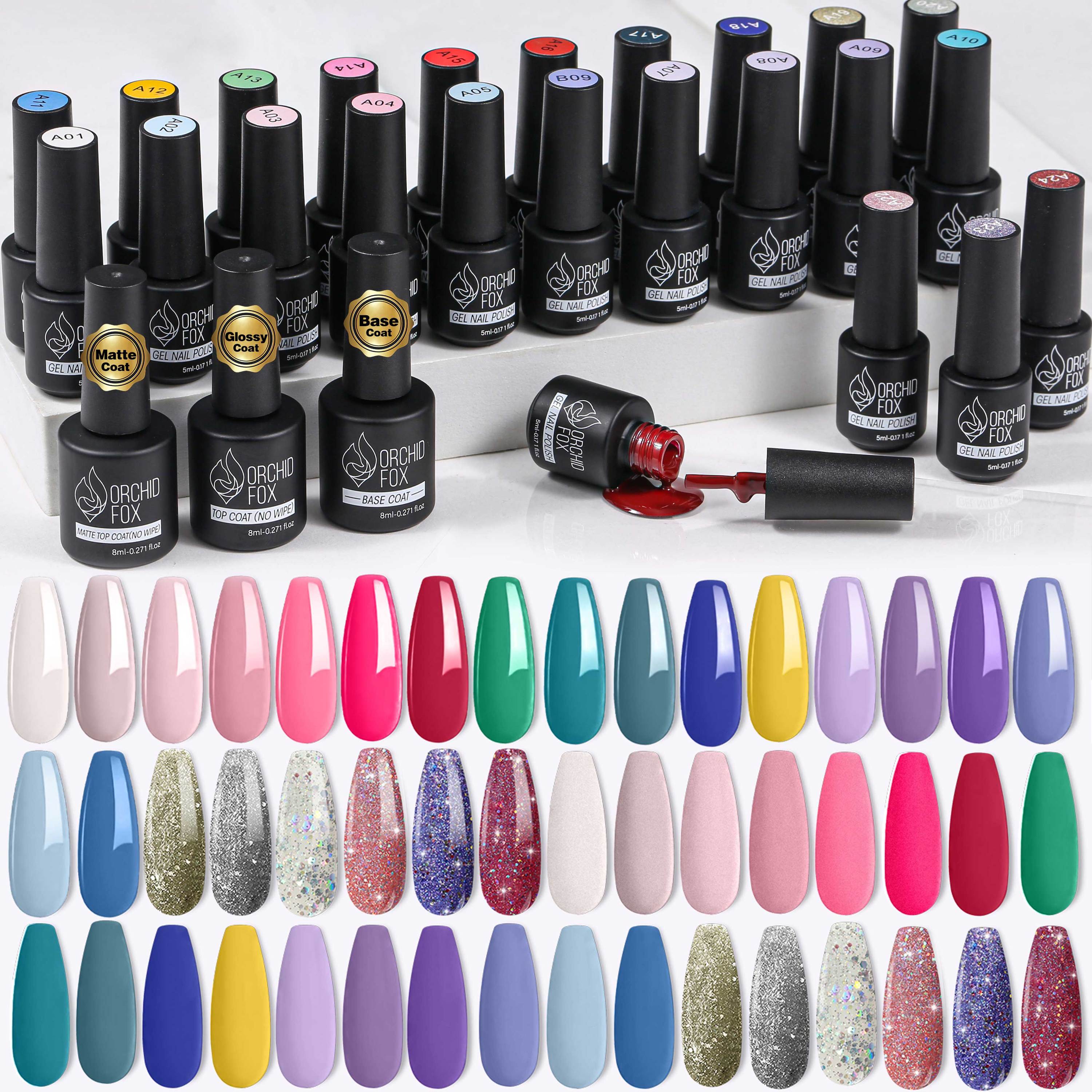 Ensemble de nail art 24+3 1