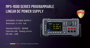 Fuente de Alimentación de Banco de Corriente Continua Lineal Programable MATRIX MPS1000 Series de 360 W con RS232 SENSE 0.1mV/0.1mA Entrada AC220V/110V - Product Image 5