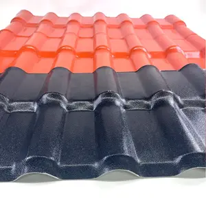 Высококачественная огнестойкая Простая установка гофрирусная плитка для крыши пластиковая плитка для освещения крыши ПВХ полимерная плитка для крыши