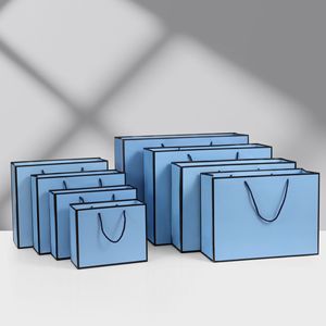 Bolsas de Papel Reciclado con Recubrimiento para Regalos de Lujo con Logotipo Personalizado, Impresión UV, Serigrafía, Ecológicas, para Joyería y Ropa - Product Image 5