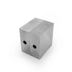 Aimant Alnico <span class=keywords><strong>Blaco</strong></span> 45x45x15 avec trou de 9 mm, mandrin magnétique pour le meulage et la réparation - Product Image 6