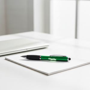 ปากกาสไตลัสแบบสัมผัสหน้าจอ LED รุ่นใหม่ พร้อมสลักโลโก้ด้วยเลเซอร์ ปากกาลูกลื่นสำหรับนักเรียน โปรโมชั่นพิเศษ - Product Image 3