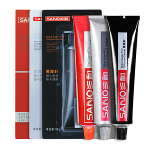 Sellador de Silicona Sanvo 54g, Fabricante de <span class=keywords><strong>Juntas</strong></span> de Silicona RTV, Servicio OEM ODM, Rojo, Guangdong, Adhesivo de Alta Temperatura, Silicona Líquida - Product Image 5