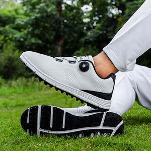 Chaussures de <span class=keywords><strong>golf</strong></span> à crampons pour hommes vente en gros de logo personnalisé de haute qualité mode tendance confortable promotionnel sport bon marché - Product Image 6