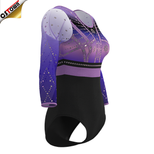 2025 новый дизайн художественная гимнастика на заказ Бесплатные гимнастические трико - Product Image 6