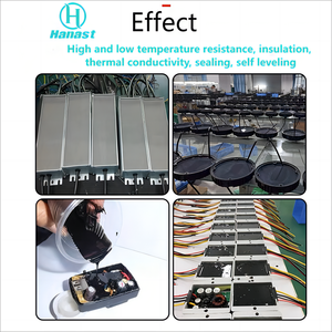 Độ cứng cao nhiệt độ cao không thấm nước cách nhiệt màu đen LED PCB linh kiện điện tử <span class=keywords><strong>Epoxy</strong></span> nhựa đóng gói Bầu keo - Product Image 4