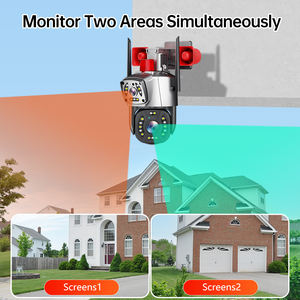 מצלמת אבטחה 10MP עם עדשה כפולה, 4G/WiFi, חיצונית, PTZ, IP, סירנה כפולה, ראיית לילה צבעונית, זיהוי תנועה מבוסס בינה מלאכותית, שליטה מרחוק באמצעות אפליקציה - Product Image 4