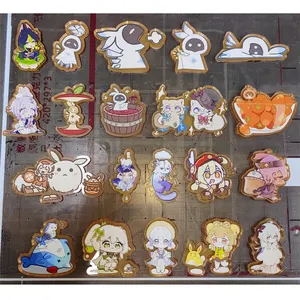 Factory Customizes A Large Number Cute Cartoon Characters With Transparent Acrylic Printing