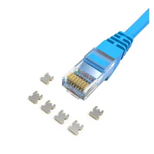 Utp Rj45 Cat5e Stp Cat6 kablo yolu ağ Ethernet Lan su geçirmez yama kablosu