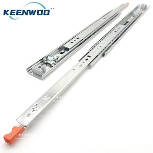 Glissière d'armoire de 53 <span class=keywords><strong>mm</strong></span> de large avec verrouillage à main, fonction d'entrée/sortie de verrouillage de rail de tiroir à usage intensif de <span class=keywords><strong>400</strong></span> <span class=keywords><strong>mm</strong></span> en stock - Product Image 6