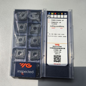YG CNMG120408 UF YG3020 100% Original <b>Square</b> Insert Tungsten Carbide External Turning <b>Tool</b> HRC45 PCD Coated CNC Lathe Use OEM - Product Image 5