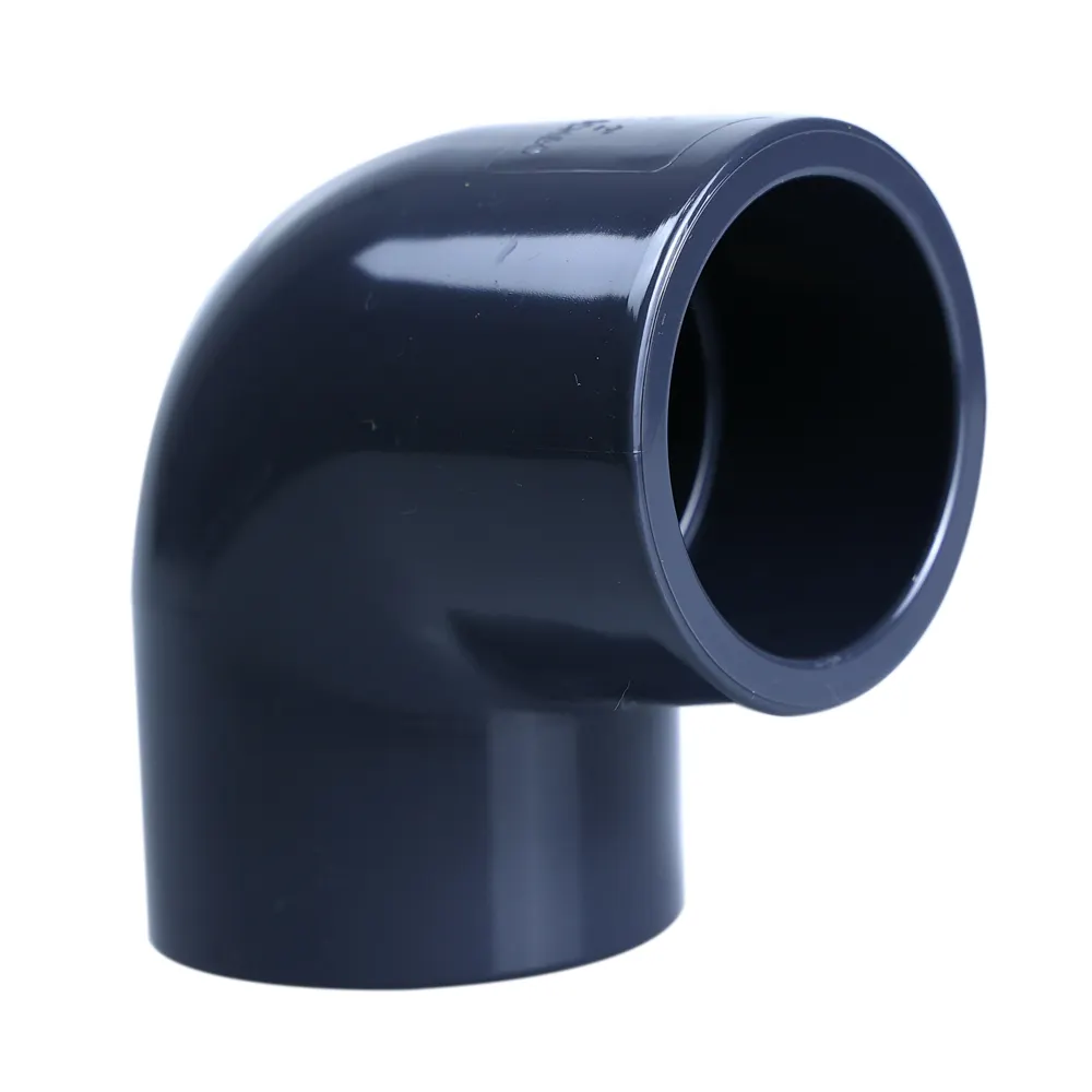DIANHUAI Factory outlet pvc plastic tubes pipe fittings 90 degree 3 inch elbow