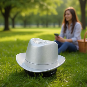 Silver Cap Blu Portable <b>Speakers</b> Wholesale Product - Product Image 2
