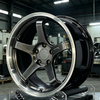 Jantes en alliage de course classiques à 5 branches, taille personnalisable, 5x120.65 5x114.3, pour Renault Austral, Aston Martin Rapide
