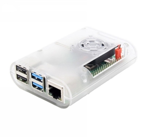 Ahududu <span class=keywords><strong>Pi</strong></span> 4 vaka destek soğutma fanı, en düşük fiyat ucuz durumda ABS kasa/muhafaza/kapak muhafaza ahududu <span class=keywords><strong>Pi</strong></span> 4 için - Product Image 2