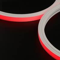 Bande LED néon flexible décorative d'intérieur, enseigne lumineuse personnalisée, lumière de nuit, silicone souple, tube LED 12 mm 16x16 mm, lumière néon pour chambre à coucher