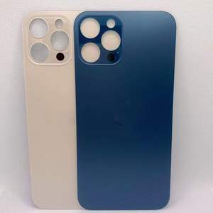 Vendita in fabbrica coperchio della <span class=keywords><strong>batteria</strong></span> <span class=keywords><strong>con</strong></span> foro grande vetro posteriore per iphone 12 Pro Max 12 Mini pannello posteriore di ricambio - Product Image 3