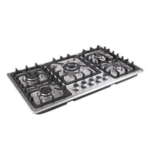 <span class=keywords><strong>Encimera</strong></span> de cocina portátil con <span class=keywords><strong>encimera</strong></span> de <span class=keywords><strong>Gas</strong></span>, 5 quemadores, de acero inoxidable, gran <span class=keywords><strong>oferta</strong></span> - Product Image 2