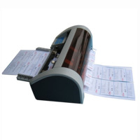 Machine à découper les cartes de visite A4, machine à découper les cartes, fonction d'auto-affûtage, fonction de réglage multidirectionnel