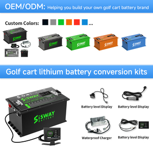 LiFePO4 Golf Cart pin 48V 100AH 200AH 300ah Pin <span class=keywords><strong>Lithium</strong></span> ion cho 51.2V 105ah Golf Cart pin với màn hình LCD hiển thị - Product Image 5