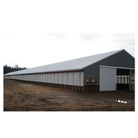 Cochon préfabriqué ferme bâtiment porcherie conception vache ferme animaux hangar structure en acier porcherie