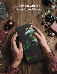 プライベートラベルオーガニック100% ピュアアロマセラピーエッセンシャルオイルギフトセットクリスマスペパーミントオレンジジャスミンラベンダーライムティーツリー - Product Image 5
