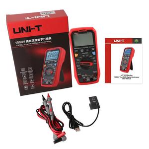 Multimètre numérique professionnel UNI-T UT161D, voltmètre AC 12V, testeur de capacité, testeur de fréquence, certification CE/RoHS, résistance 10A - Product Image 4