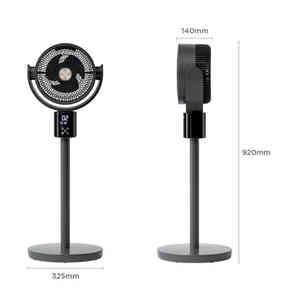 Ac & DC <span class=keywords><strong>OEM</strong></span> nhà máy Giá hiển thị kỹ thuật số lưu thông không khí đứng <span class=keywords><strong>fan</strong></span> hâm mộ với điều khiển từ xa - Product Image 4