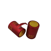 Capsules thermorétractables en PVC de qualité alimentaire supérieure avec logo personnalisé pour l'étanchéité des bouteilles de whisky, de vodka et de jus