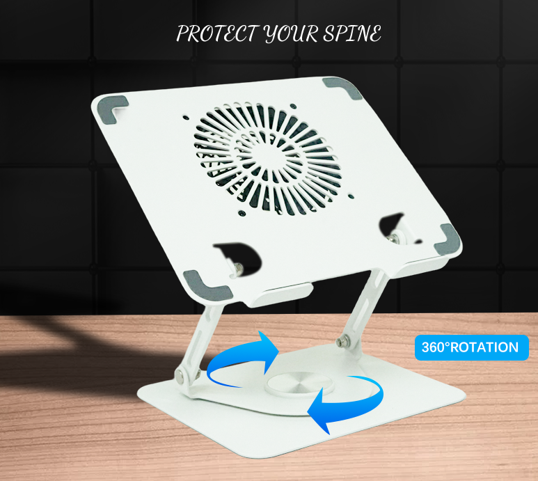 Adjustable Height Laptop Stand 360 Degree - Image 4