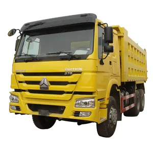 יד שנייה Dump משאית סין Sinotruk Howo 371 6x4 A7 8x4 טיפר משמש Dump משאיות עבור מכירת מחיר