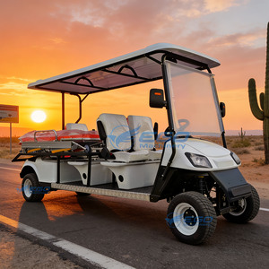 Véhicule de sauvetage 4 places XCEGO 2025, couleur personnalisée, véhicule électrique de transport hospitalier, chariot de golf, ambulance, batterie au plomb-acide - Product Image 2