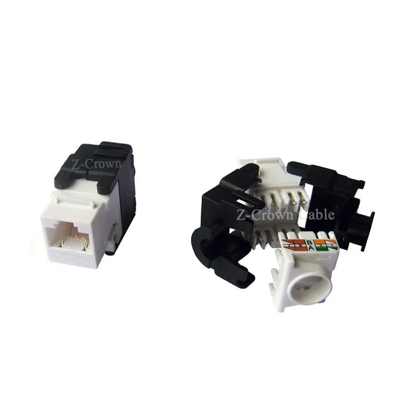 Terminación de conector modular tipo Utp también conector euro USB RCA hembra coaxial RJ11 placa de pared FTP BNC panel de conexión