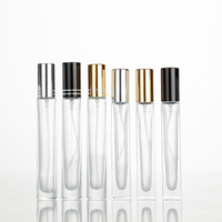 Private Label 10ml 20ml Épais Verre Transparent Carré Rond Vaporisateur Bouteille De Parfum pour Décanter Parfums