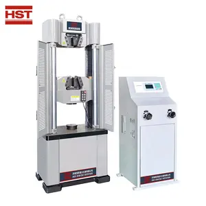 HST WE Dial Gauge Compresión Prensa extensible Equipo de prueba Precio Pantalla analógica Máquina de prueba hidráulica eléctrica