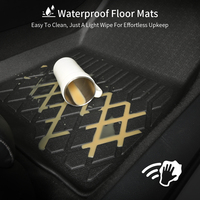 Tapis de sol de voiture toutes saisons, neufs, universels, multi-usages, inodores, pour Renault Sandero Logan