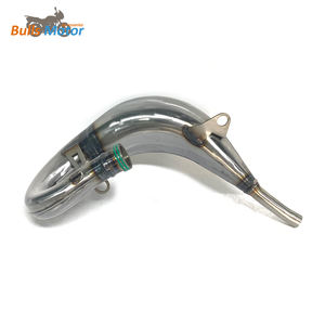 Collecteur d'échappement en acier doux pour <span class=keywords><strong>GASGAS</strong></span> : MC125/HUSQVARNA : TC 125 /KTM 125SX/125XC/150SX Échappement universel avant - Product Image 3