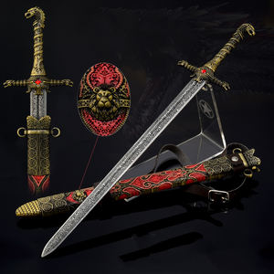 Populaire 30cm les jeux trônes épée <span class=keywords><strong>porte</strong></span>-clés épée modèle Oathkeepers pendentif <span class=keywords><strong>porte</strong></span>-clés pour Cosplay Collection - Product Image 3