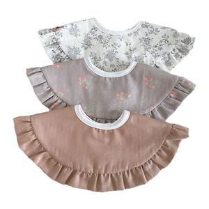 Babero Impermeable de Gasa de Algodón para Bebé, Estilo Princesa, Talla Grande, Primavera-Verano, Venta al Por Mayor de Fábrica/OEM - Product Image 5