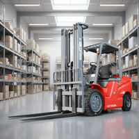 Forklift Gudang Listrik Liftron CPD35L 3,5 Ton untuk Alokasi Kargo dan Transfer Material Frekuensi Tinggi