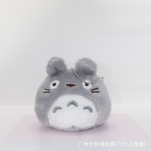 ตุ๊กตาอนิเมะแมวบัสสีดำถ่าน ตุ๊กตาซาลาเปาสีขาว ตุ๊กตาหัวโต ตุ๊กตาถุงถั่ว ตุ๊กตาทราย บรรจุใยฝ้าย PP บรรเทาความเครียดสำหรับเด็กผู้หญิง - Product Image 4