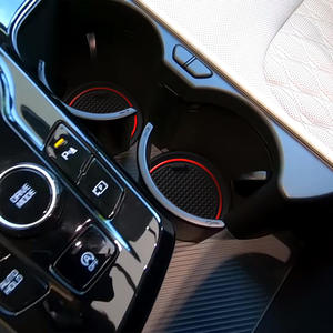 Almohadillas para ranura de puerta de coche para <span class=keywords><strong>KIA</strong></span> <span class=keywords><strong>SPORTAGE</strong></span> NQ5 <span class=keywords><strong>2022</strong></span> + alfombrillas para consola central insertos para portavasos accesorios interiores - Product Image 4