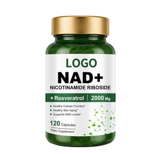 Suplemento Vegano Liposomal NAD 1500mg Complex con Nicotinamida Ribósido y Resveratrol en Cápsulas para el Envejecimiento, Marca Privada OEM al por Mayor - Product Image 1