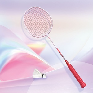 Raquette de <span class=keywords><strong>badminton</strong></span> <span class=keywords><strong>double</strong></span> <span class=keywords><strong>en</strong></span> fibre de carbone personnalisée pour adultes, entraînement familial à domicile, lot de 2 - Product Image 3