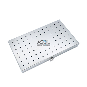<strong>Autoclavable</strong> Endoscope Stainless Steel Sterilization Tray Endoscope Disinfection <strong>Box</strong> - Product Image 4