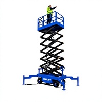 Nouvelle plateforme élévatrice à ciseaux extensible, table de travail aérienne mobile hydraulique avec plateau roulant, modèle SJY, pour l'entretien des entrepôts