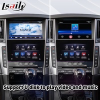 Interface sans fil Android Auto Carplay pour Infiniti Q50 Q60 QX80 QX60 QX50 2015-2020